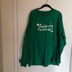 USED Steve and Barry's Irish Girl Shirt